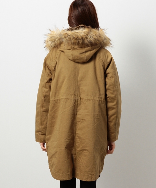 coen（コーエン）の「モッズコート14ＦＷ（モッズコート・レディース・ベージュ/オリーブ/ネイビー・LARGE/MEDIUM）」の5枚目の写真