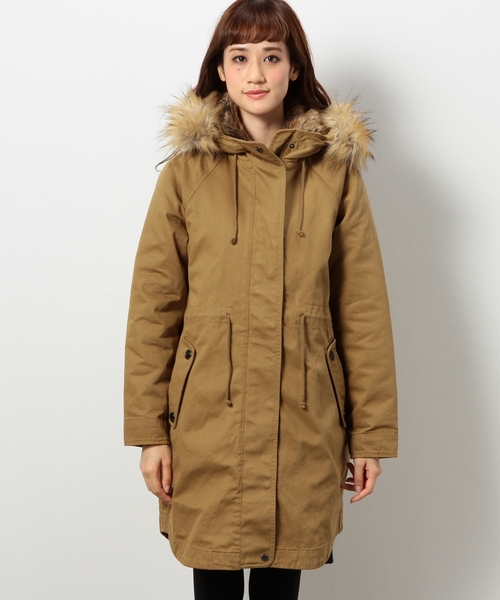 coen（コーエン）の「モッズコート14ＦＷ（モッズコート・レディース・ベージュ/オリーブ/ネイビー・LARGE/MEDIUM）」の6枚目の写真