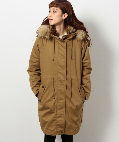 coen（コーエン）の「モッズコート14ＦＷ（モッズコート・レディース・ベージュ/オリーブ/ネイビー・LARGE/MEDIUM）」の7枚目の写真