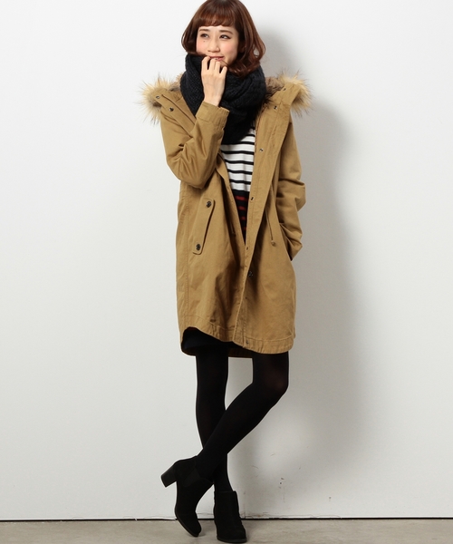 coen（コーエン）の「モッズコート14ＦＷ（モッズコート・レディース・ベージュ/オリーブ/ネイビー・LARGE/MEDIUM）」の11枚目の写真