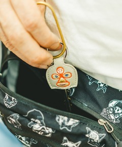 ハッピー刺繍キーカバー