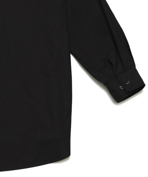 ADD SEOUL（エーディーディーソウル）の「【ADD SEOUL】MAYDAY 19 GRAPHIC AVANTGARDE SHIRT / メイデイ 19 グラフィック アヴァンギャルド ビッグシルエット シャツ（シャツ/ブラウス・メンズ・ブラック・1/2）」の15枚目の写真