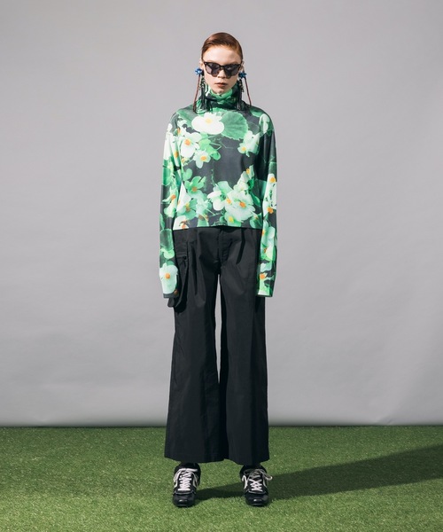 NON TOKYO（ノントーキョー）の「2021秋冬　OUTDOOR TROUSERS（スラックス・レディース・ブラック/ブルー・2/1）」の3枚目の写真