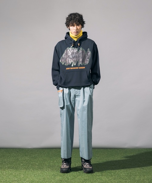 NON TOKYO（ノントーキョー）の「2021秋冬　OUTDOOR TROUSERS（スラックス・レディース・ブラック/ブルー・2/1）」の6枚目の写真