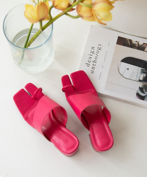 rectangle(レクタングル)の「足袋トングサンダル(サンダル・レディース・ブラック/アイボリー/ピンク/ベージュ/ブルー・SMALL/MEDIUM/LARGE)」の5枚目の写真