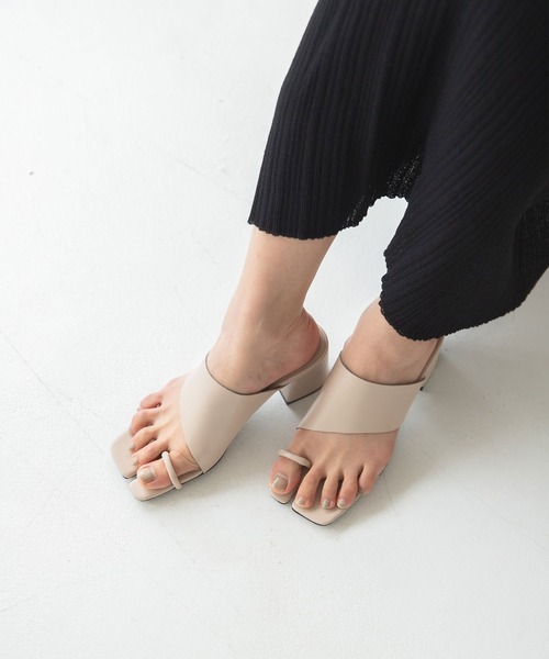rectangle(レクタングル)の「足袋トングサンダル(サンダル・レディース・ブラック/アイボリー/ピンク/ベージュ/ブルー・SMALL/MEDIUM/LARGE)」の14枚目の写真