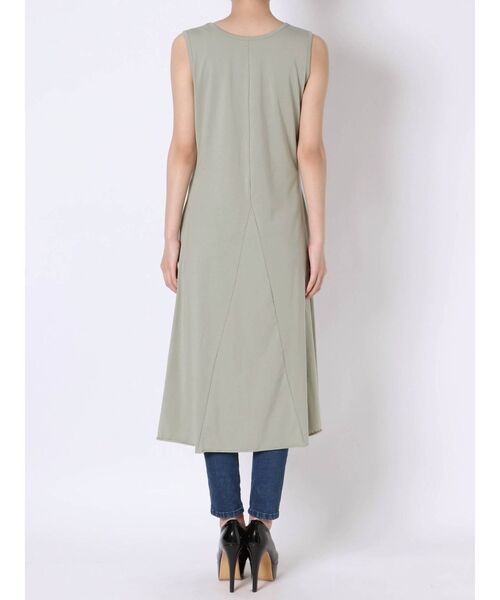 RESEXXY（リゼクシー）の「フロントスリットロングトップス（Tシャツ/カットソー・レディース・ブラック/ミント/モカ・FREE）」の13枚目の写真