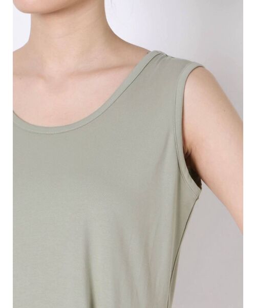 RESEXXY（リゼクシー）の「フロントスリットロングトップス（Tシャツ/カットソー・レディース・ブラック/ミント/モカ・FREE）」の22枚目の写真