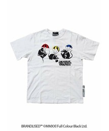 adamsJUGGLER | BRANDLISED Tシャツバンクシー Three RAT TEE(Tシャツ/カットソー)