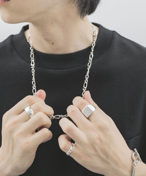 URBAN RESEARCH(アーバンリサーチ)の「URBAN RESEARCH iD CHAIN silver ring(リング・メンズ・シルバー・17/13)」の3枚目の写真