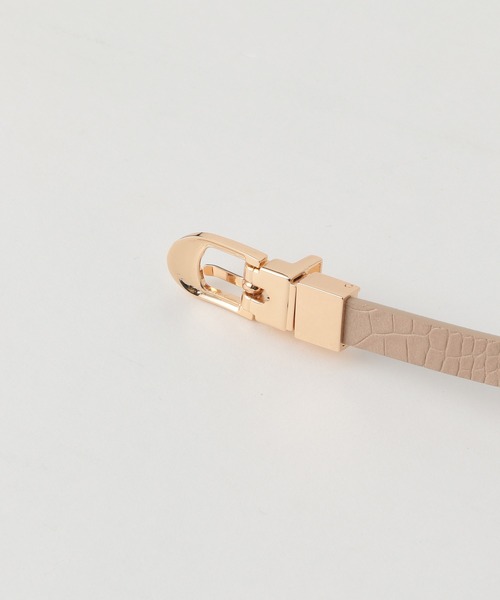 Heather（ヘザー）の「リバーシブルホソベルト　949398（ベルト・レディース・ブラウン系その他/ブラウン系その他2・FREE）」の6枚目の写真