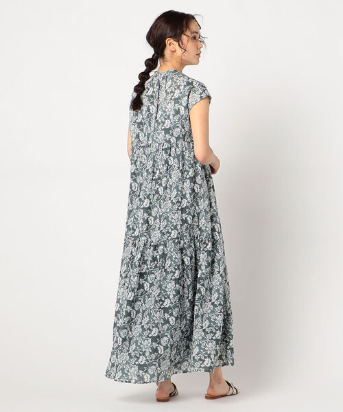 fredy repit（フレディレピ）の「スシボイルフラワープリントワンピース（ワンピース・レディース・オレンジ/グレイッシュブルー・38）」の12枚目の写真