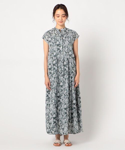 fredy repit（フレディレピ）の「スシボイルフラワープリントワンピース（ワンピース・レディース・オレンジ/グレイッシュブルー・38）」の13枚目の写真