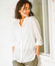 BAYFLOW | リネンストレッチシャツ（テンセル(TM)繊維使用(シャツ/ブラウス)