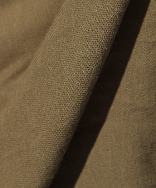 BAYFLOW（ベイフロー）の「リネンストレッチシャツ（テンセル(TM)繊維使用（シャツ/ブラウス・レディース・ホワイト/ベージュ/カーキ/ラベンダー/チャコール・SMALL/MEDIUM）」の9枚目の写真
