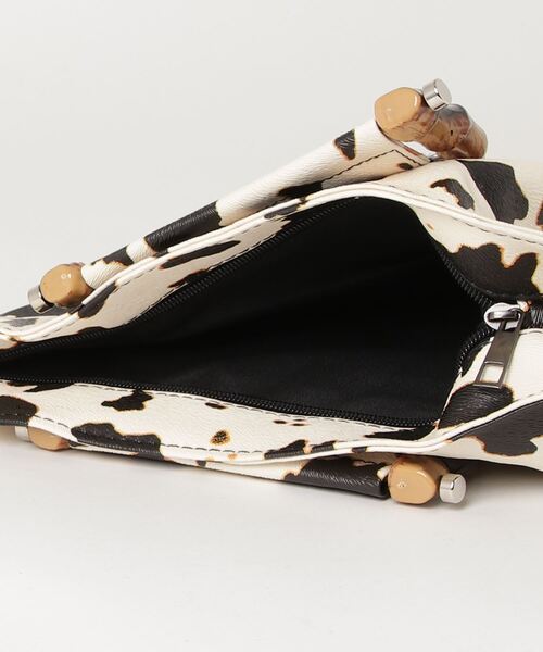 Solace（ソレイス）の「カウ柄ハンドバッグ（ハンドバッグ・レディース・ホワイト・FREE）」の12枚目の写真