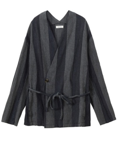 専用定価約4万円 プランテーション リネン混 テーラードジャケット ストライプ Weekend Max Mara｜リネン混ストライプテーラードジャケット