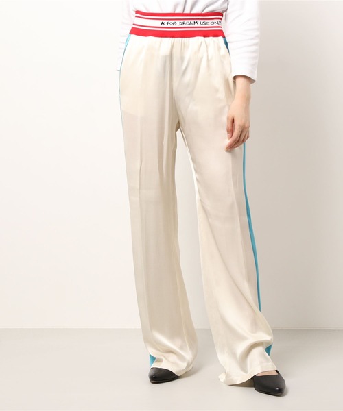 GOLDEN GOOSE（ゴールデングース）の「GOLDEN GOOSE side line easy pant with satin fabric（その他パンツ・レディース・ホワイト系その他・40/38/42）」の6枚目の写真