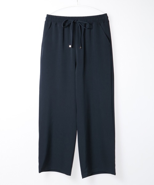 Honeys（ハニーズ）の「イージーストレートパンツ（その他パンツ・レディース・ブラック/ベージュ/ネイビー/モカ・LL/S/M/L）」の15枚目の写真