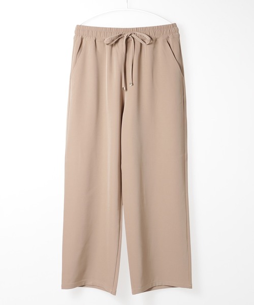 Honeys（ハニーズ）の「イージーストレートパンツ（その他パンツ・レディース・ブラック/ベージュ/ネイビー/モカ・LL/S/M/L）」の19枚目の写真