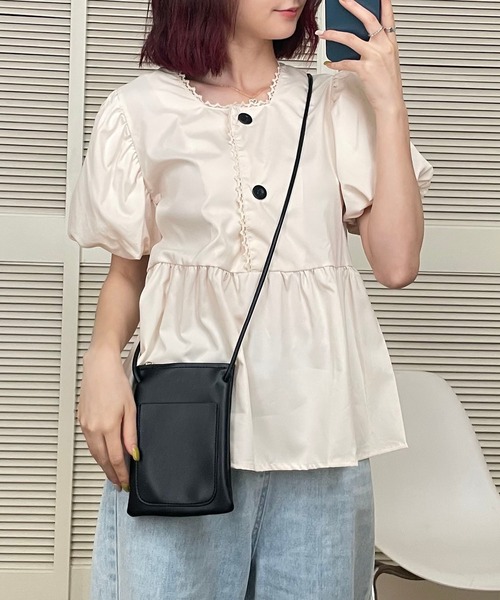 LA VORAGINE(ラ ヴォラジネ)の「ミニポシェット/スマホ入れ 2点セット(ショルダーバッグ・レディース・A/E/B/C/D/F・FREE)」の14枚目の写真