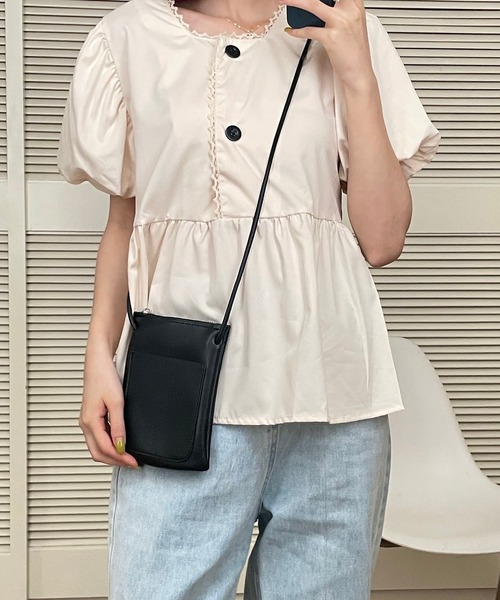 LA VORAGINE(ラ ヴォラジネ)の「ミニポシェット/スマホ入れ 2点セット(ショルダーバッグ・レディース・A/E/B/C/D/F・FREE)」の15枚目の写真
