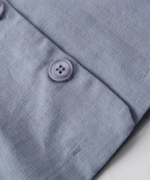 セール】麻ブレンド ハーフスリーブテーラードジャケット（テーラード