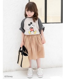 fifth（フィフス）の「【KIDS】コットンフレアキュロットスカート（スカート・キッズ）」