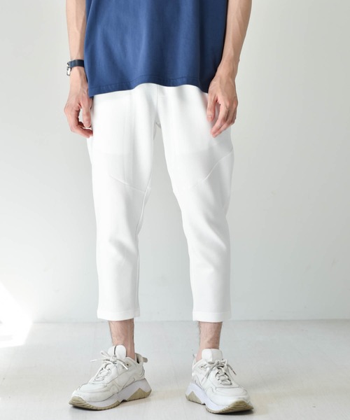 Starting Over（スターティングオーバー）の「ダンボールニット クロップド ジョガーパンツ（スウェットパンツ・メンズ・ホワイト/ブラック/ブルー/モカ/チャコール・M/L/XL）」の18枚目の写真