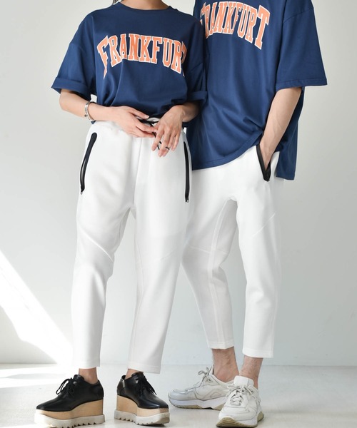 Starting Over（スターティングオーバー）の「ダンボールニット クロップド ジョガーパンツ（スウェットパンツ・メンズ・ホワイト/ブラック/ブルー/モカ/チャコール・M/L/XL）」の20枚目の写真