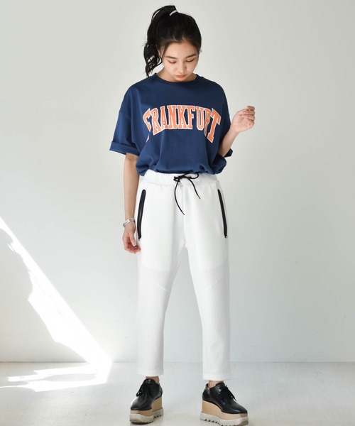 Starting Over（スターティングオーバー）の「ダンボールニット クロップド ジョガーパンツ（スウェットパンツ・メンズ・ホワイト/ブラック/ブルー/モカ/チャコール・M/L/XL）」の13枚目の写真