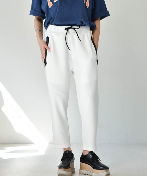 Starting Over（スターティングオーバー）の「ダンボールニット クロップド ジョガーパンツ（スウェットパンツ・メンズ・ホワイト/ブラック/ブルー/モカ/チャコール・M/L/XL）」の14枚目の写真