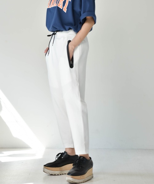 Starting Over（スターティングオーバー）の「ダンボールニット クロップド ジョガーパンツ（スウェットパンツ・メンズ・ホワイト/ブラック/ブルー/モカ/チャコール・M/L/XL）」の15枚目の写真