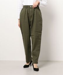 Samansa Mos2 | ツイルテーパードパンツ(その他パンツ)