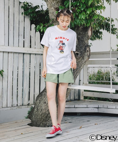 東京ディズニーリゾートコラボ MILKFED. Tシャツ MILKFED.（ミルクフェド）の「Disney｜SS TEE / MINNIE（Tシャツ