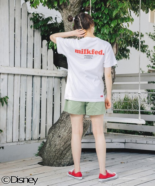 東京ディズニーリゾートコラボ MILKFED. Tシャツ ミルクフェド手掛ける「ディズニーリゾート」限定グッズ