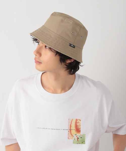 GLOBAL WORK（グローバルワーク）の「サーティワン　リバーシブルハットMen/957115（ハット・メンズ・ブラック系その他/ベージュ系その他・ONE SIZE）」の14枚目の写真