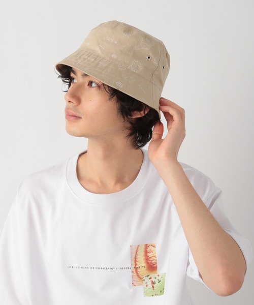 GLOBAL WORK（グローバルワーク）の「サーティワン　リバーシブルハットMen/957115（ハット・メンズ・ブラック系その他/ベージュ系その他・ONE SIZE）」の18枚目の写真