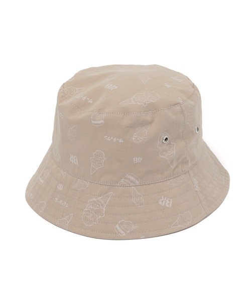 GLOBAL WORK（グローバルワーク）の「サーティワン　リバーシブルハットMen/957115（ハット・メンズ・ブラック系その他/ベージュ系その他・ONE SIZE）」の8枚目の写真