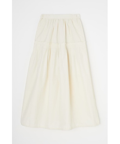 MOUSSY（マウジー）の「TIERED TUCK スカート（スカート・レディース・アイボリー/ライトカーキ/ブラック・1/2）」の11枚目の写真