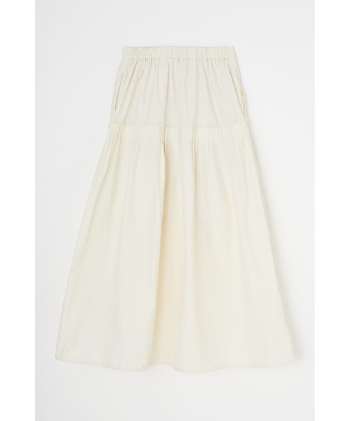 MOUSSY（マウジー）の「TIERED TUCK スカート（スカート・レディース・アイボリー/ライトカーキ/ブラック・1/2）」の12枚目の写真