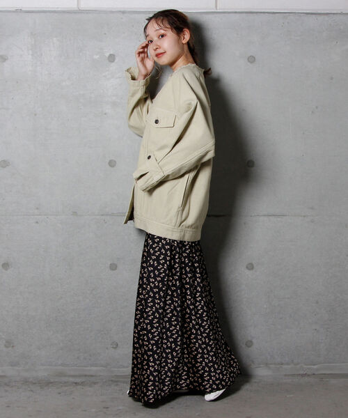 fredy emue(フレディエミュ)の「サテンマーメイドスカート(スカート・レディース・ピンク/グリーン/ホワイト系その他4/ブラック系その他3・38/36)」の8枚目の写真