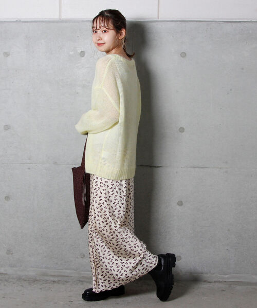 fredy emue(フレディエミュ)の「サテンマーメイドスカート(スカート・レディース・ピンク/グリーン/ホワイト系その他4/ブラック系その他3・38/36)」の9枚目の写真