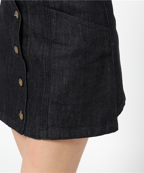 MOUSSY(マウジー)の「button up denim mini SK(デニムスカート・レディース・ワンウォッシュ・0/1/2)」の11枚目の写真