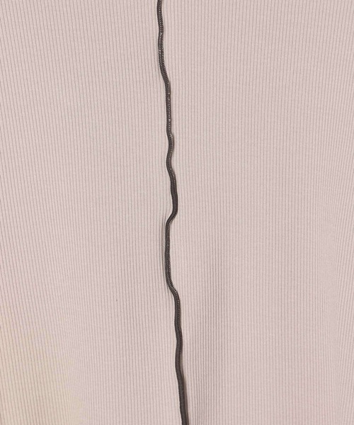 PAGEBOY(ページボーイ)の「ハイショクメロープルオーバーロングスリーブ(Tシャツ/カットソー・レディース・オフホワイト/ブラック/グレイッシュベージュ・FREE)」の15枚目の写真