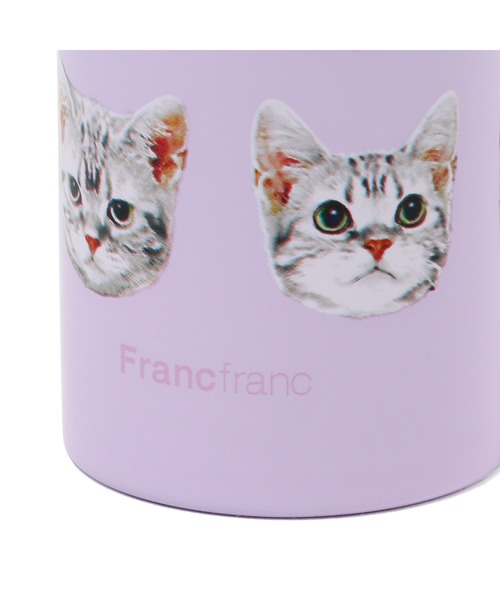 Francfranc（フランフラン）の「シュシュ ボトル 180ml キャット（水筒・レディース・マルチ・FREE）」の6枚目の写真