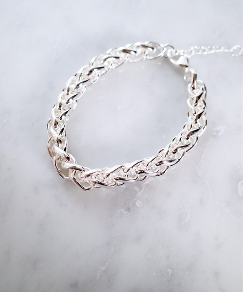 SIGNAL（シグナル）の「【SIGNAL/シグナル】Chunky Chain Bracelet / チャンキーチェーンブレスレット（ブレスレット・レディース・シルバー/ゴールド・17cm）」の3枚目の写真