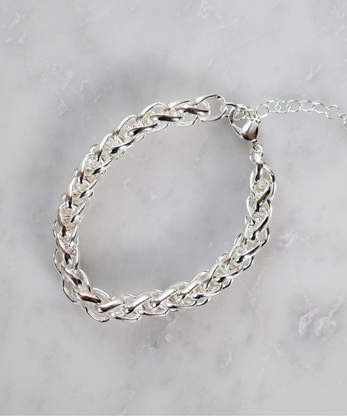SIGNAL（シグナル）の「【SIGNAL/シグナル】Chunky Chain Bracelet / チャンキーチェーンブレスレット（ブレスレット・レディース・シルバー/ゴールド・17cm）」の5枚目の写真