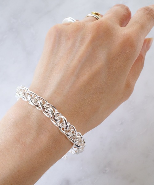SIGNAL（シグナル）の「【SIGNAL/シグナル】Chunky Chain Bracelet / チャンキーチェーンブレスレット（ブレスレット・レディース・シルバー/ゴールド・17cm）」の15枚目の写真