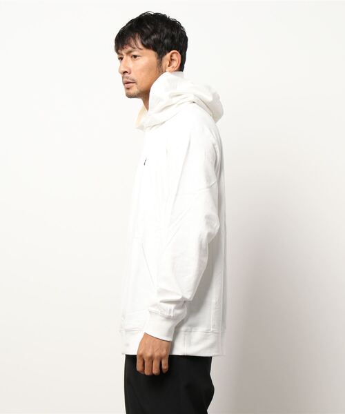 Grand PARK（グランドパーク）の「定番ミニ裏毛プルパーカー（パーカー・メンズ・ホワイト/ベージュ/トップグレー/チャコールグレー・L/M）」の5枚目の写真